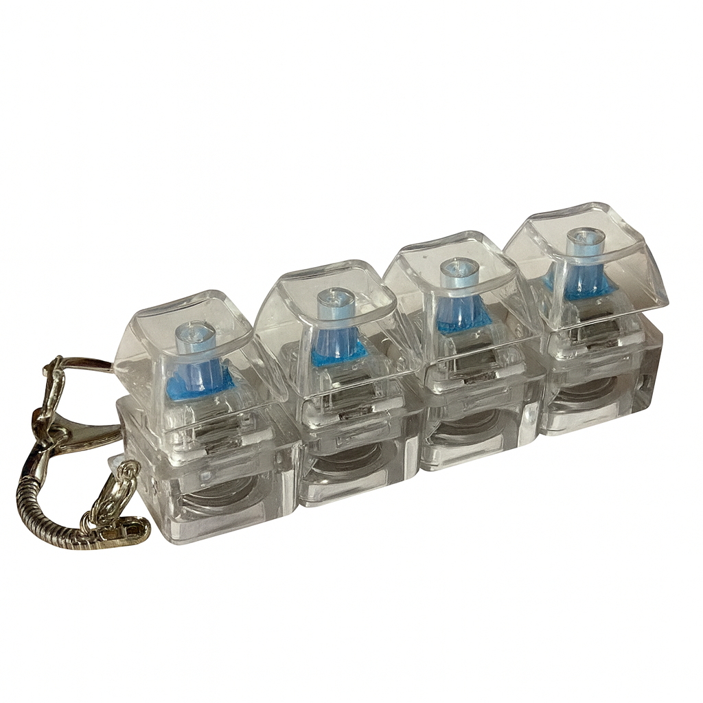 Llavero Antiestrés Teclado